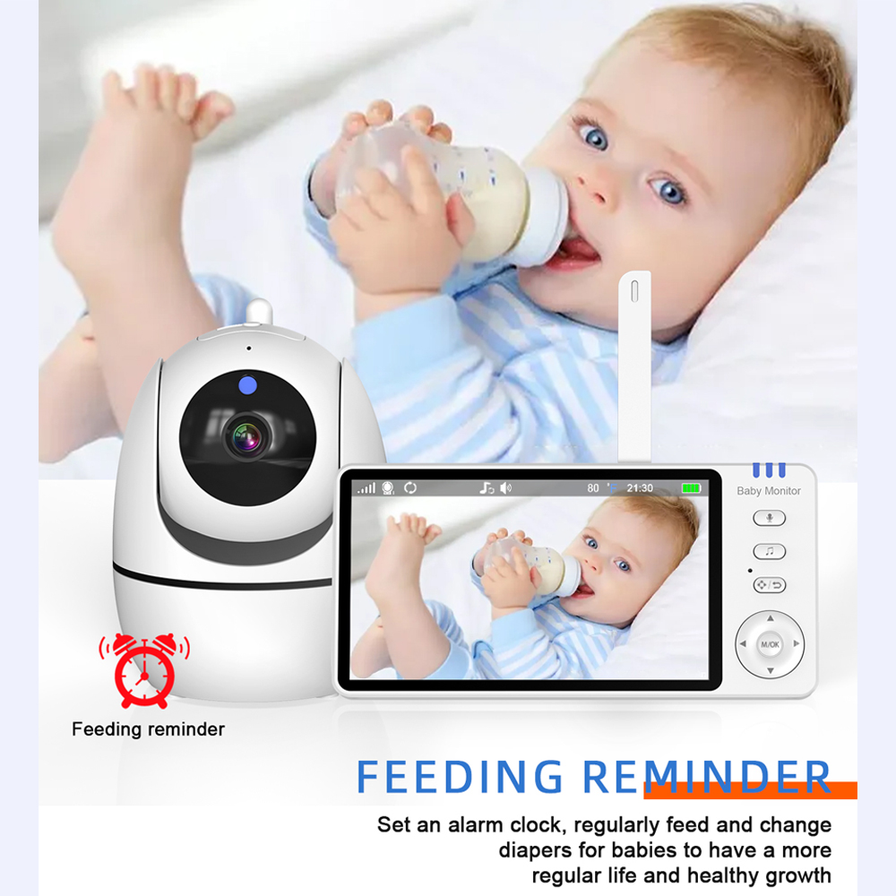 카메라와 오디오가 포함된 비디오 베이비 모니터, 5인치 - Smart Home Battery Camera 리뷰 및 가격