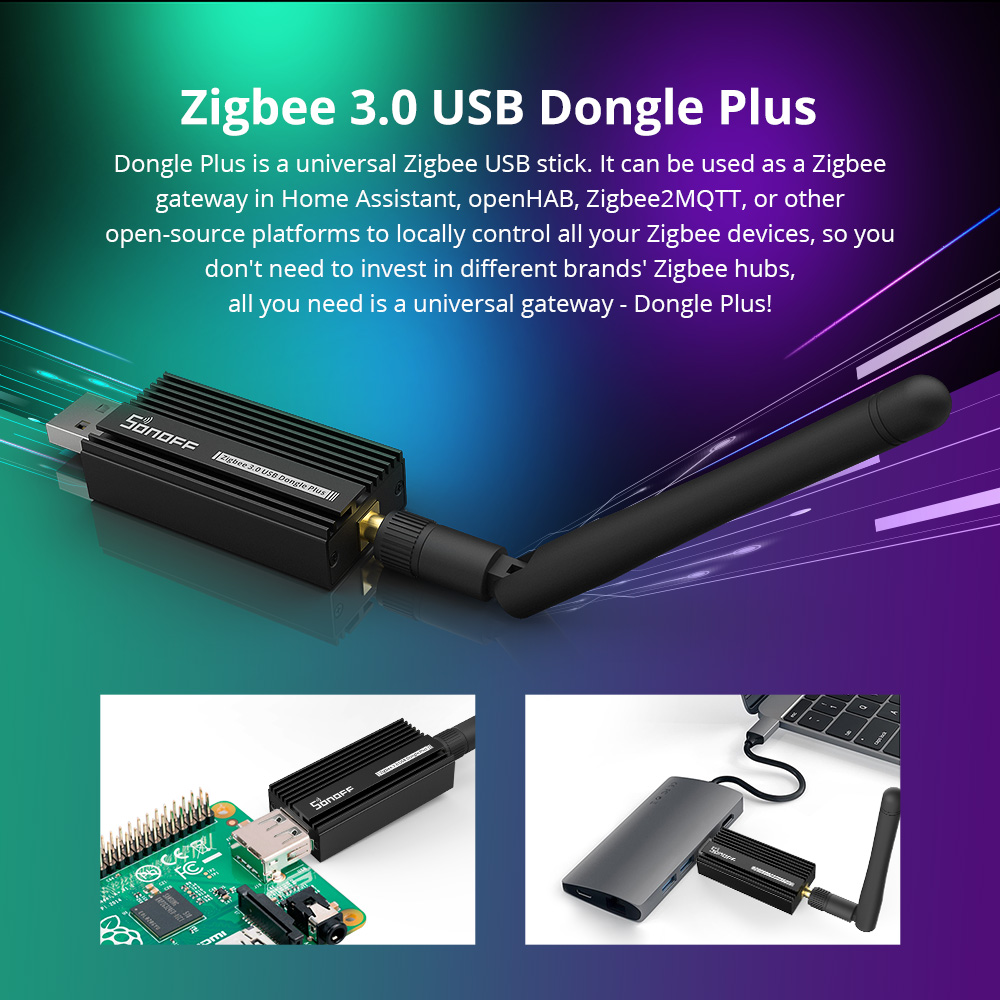 SONOFF Zigbee 3.0 USB 동글 플러스 Z - Smart Home Registration 리뷰 및 가격