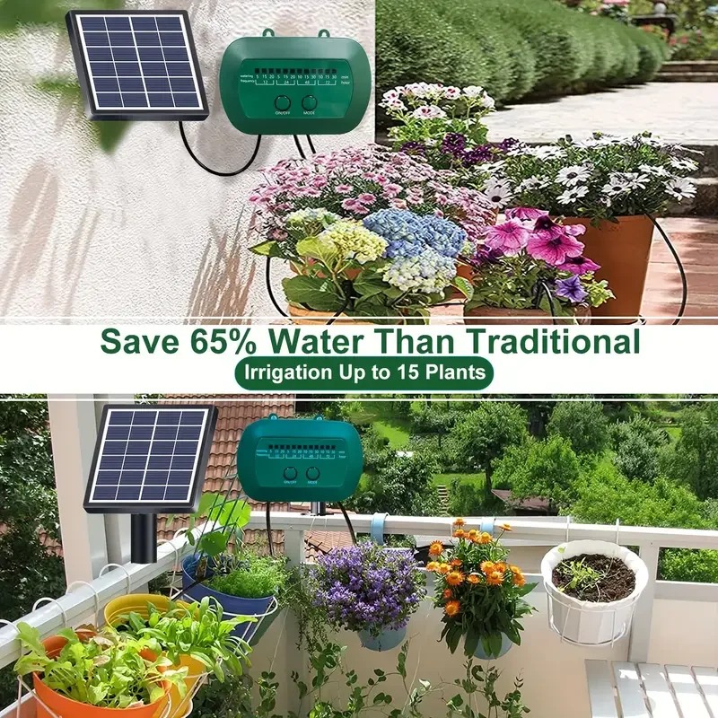 냄비 식물을위한 내장 1800mAh 배터리 관개 기능이 - Smart Home Green 리뷰 및 가격