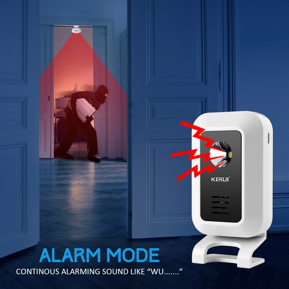 KERUI M7 웰컴 모션 센서 보안 경보, 32 곡  - Door Window Sensor 리뷰 및 가격