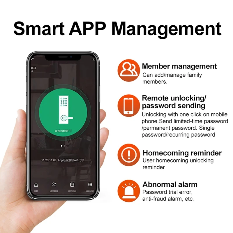 WiFi 원격 제어 Tuya SmartLife APP  - Smart Home Door Lock 리뷰 및 가격