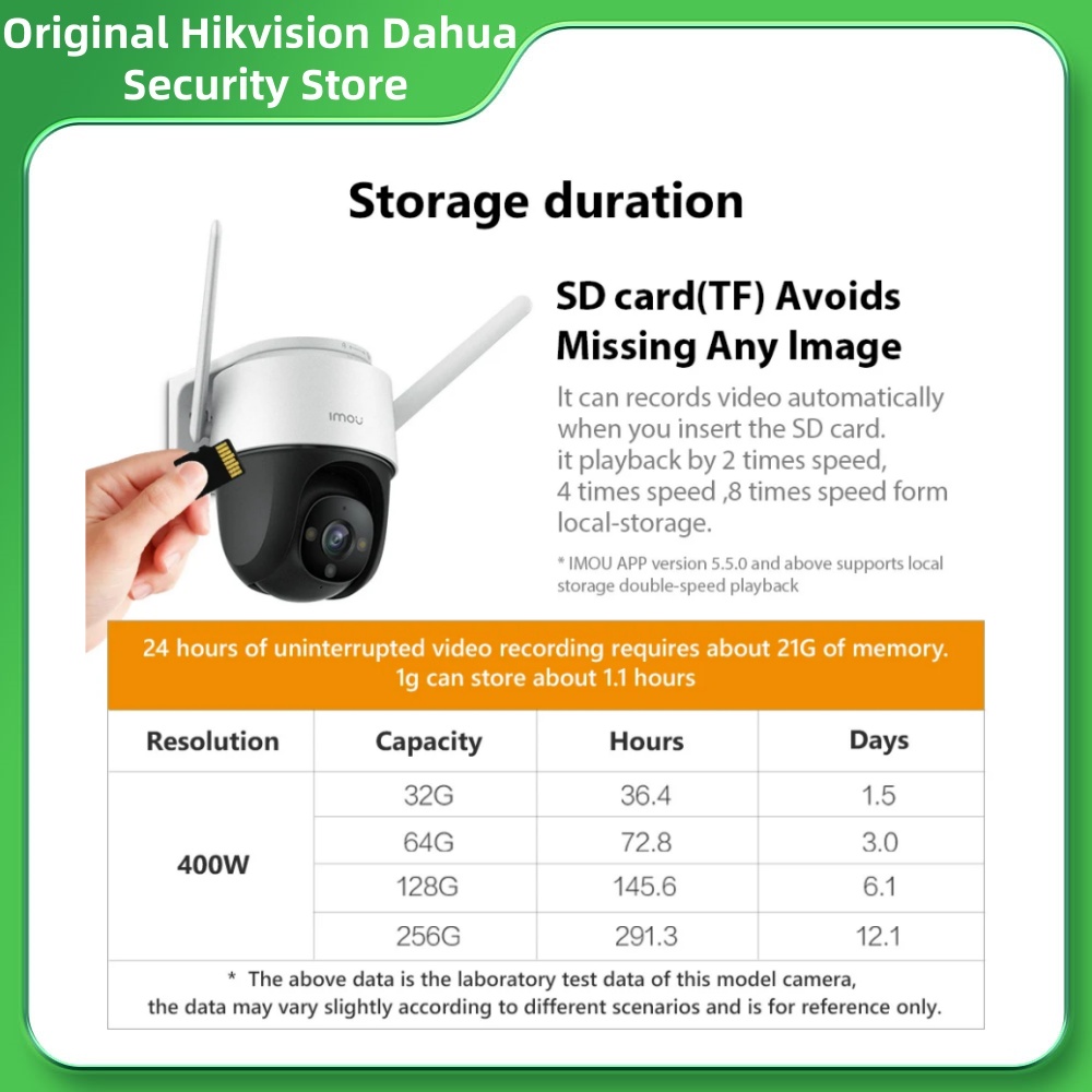 Dahua Imou MicroSD S1 시리즈 메모리  - Smart Home Imou 리뷰 및 가격