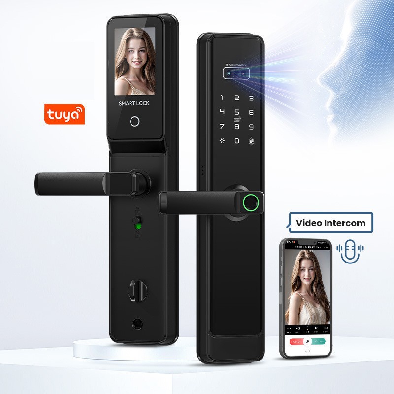 EGFirtor 반자동Tuya 지문 비밀번호 잠금 장치 - Smart Home Battery Camera 리뷰 및 가격