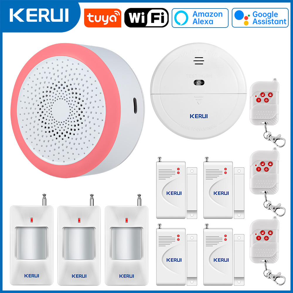 KERUI Tuya 스마트 홈 알람 허브 모션 감지기  - Smart Home Demo Kit 리뷰 및 가격
