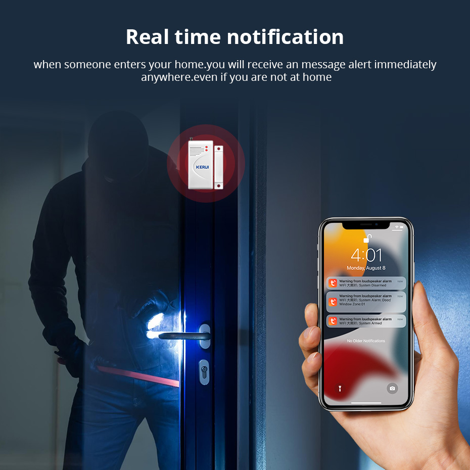 KERUI Tuya 스마트 홈 알람 허브 모션 감지기  - Smart Home Demo Kit 리뷰 및 가격