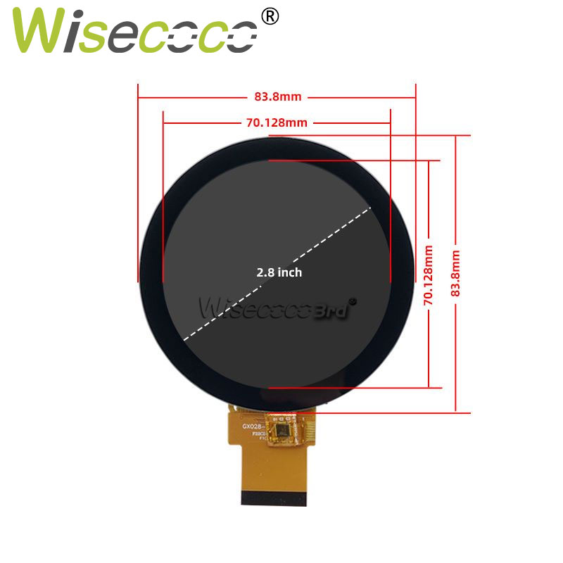 Wisecoco 3 인치 라운드 터치 스크린 2.8 인 - Smart Home Raspberry Pi 리뷰 및 가격