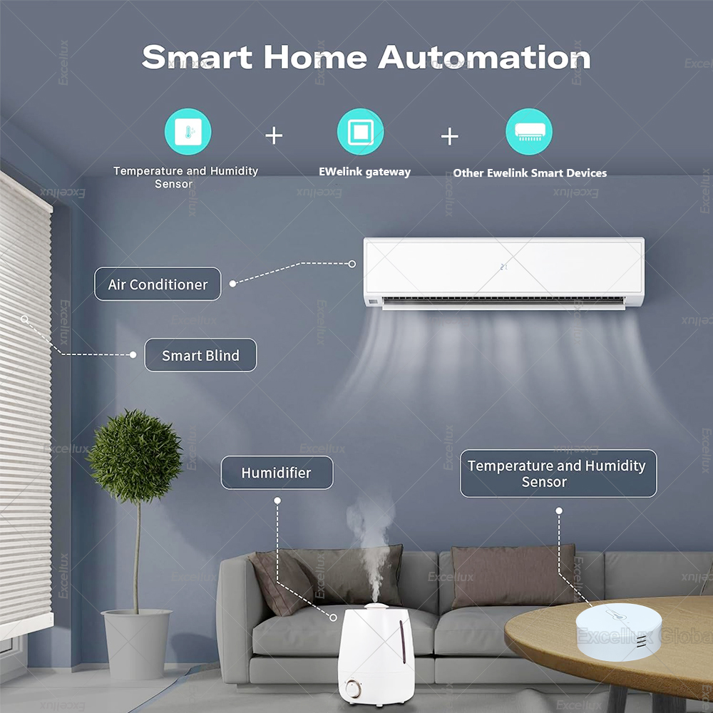 EWelink 스마트 Zigbee 온도 습도 센서 Ap - Smart Home Automation System 리뷰 및 가격
