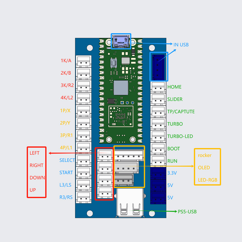 복사 Sanwa 아케이드 게임 Diy 키트 8 웨이 조 - Smart Home Raspberry Pi 리뷰 및 가격
