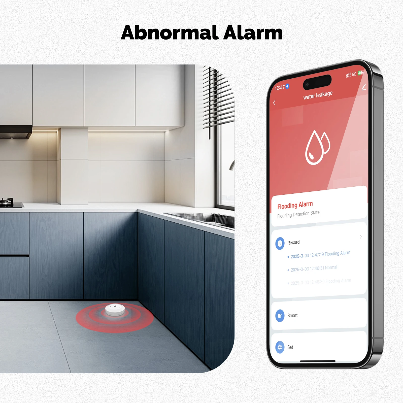 MOES Tuya ZigBee 스마트 워터 센서 누출  - Smart Home Green 리뷰 및 가격