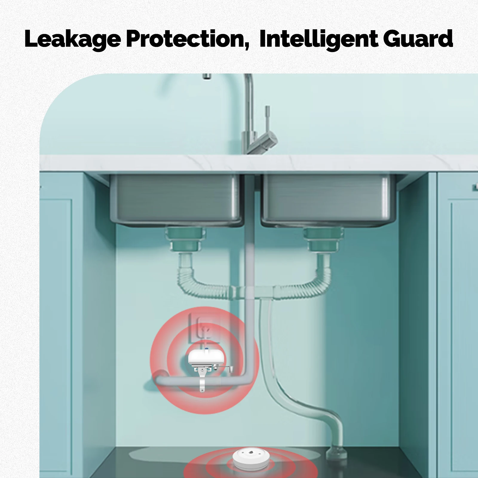 MOES Tuya ZigBee 스마트 워터 센서 누출  - Smart Home Green 리뷰 및 가격