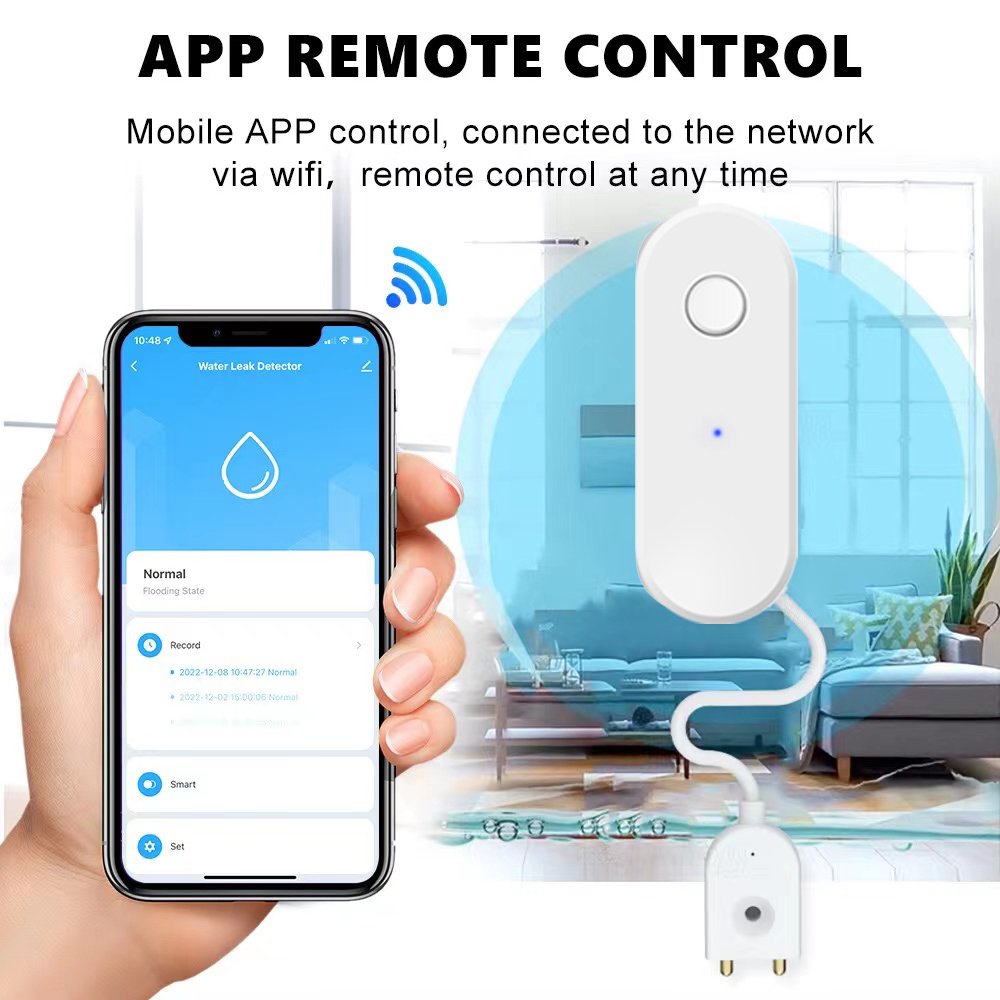 Tuya WiFi 스마트 누수 센서 액체 누출 경보 오 - Smart Home Green 리뷰 및 가격