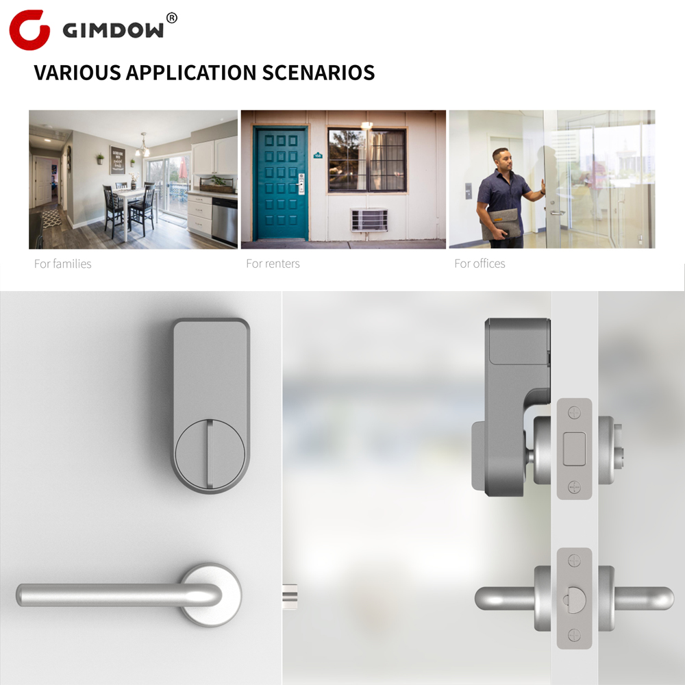Tuya 스마트 디지털 도어록 GIMDOW 비밀번호 잠 - Smart Home Door Lock 리뷰 및 가격
