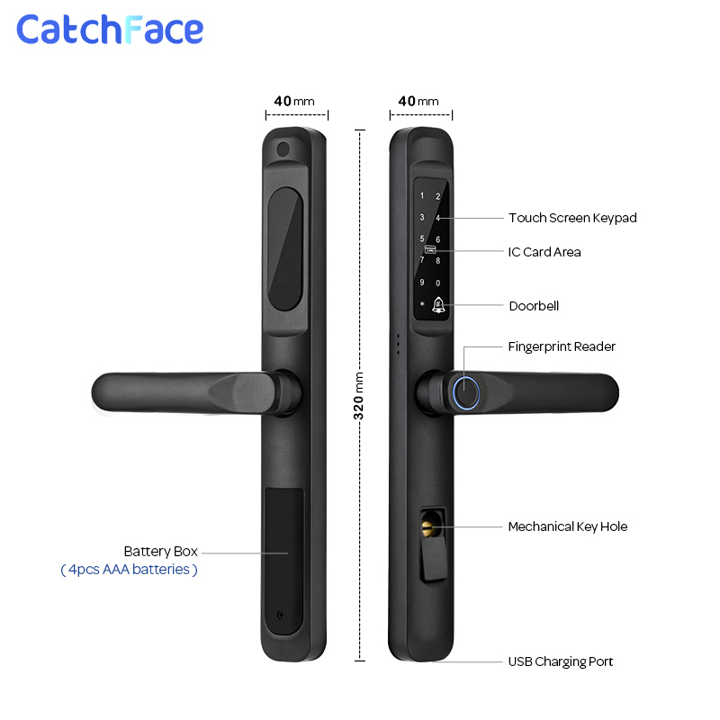 92/85mm 방수 지문 TTLock 블루투스 APP  - Smart Home Imou 리뷰 및 가격