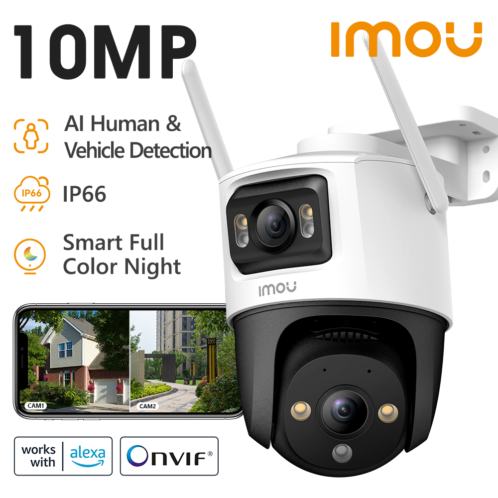 IMOU 듀얼 렌즈 야외 카메라, PT 카메라, 홈 보 - Smart Home Imou 리뷰 및 가격