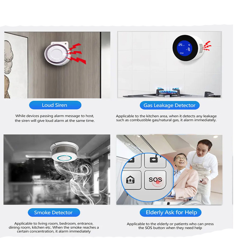 PGST 4G Tuya 스마트 홈 경보 시스템, WiF - Smart Home Automation System 리뷰 및 가격