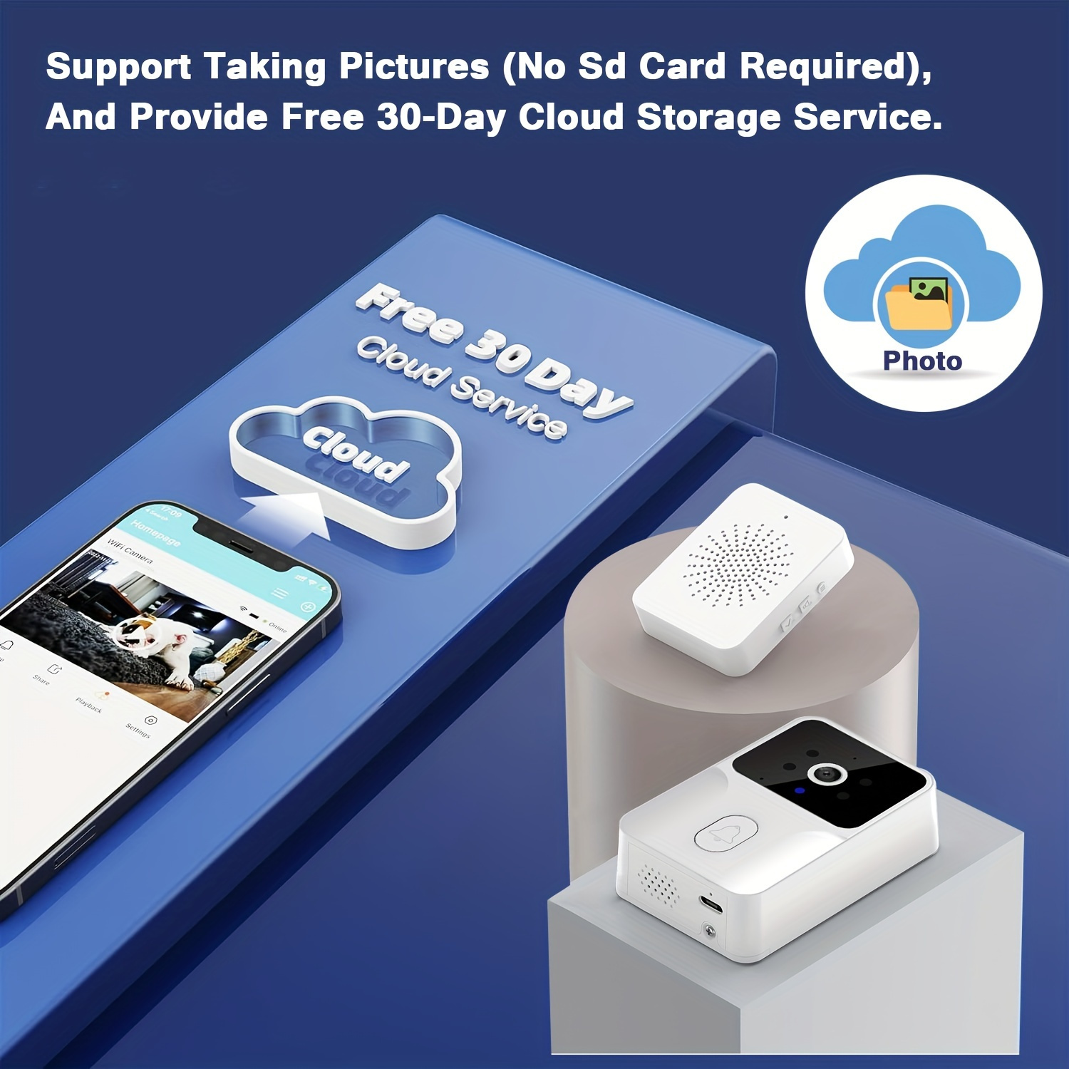 Tuya 무선 스마트 비디오 초인종, 2.4G WiFi - Smart Home Battery Camera 리뷰 및 가격